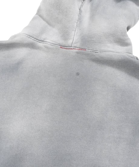 MOOJI MOOJI US Oversize Zip Up Hoodie Aged Grey