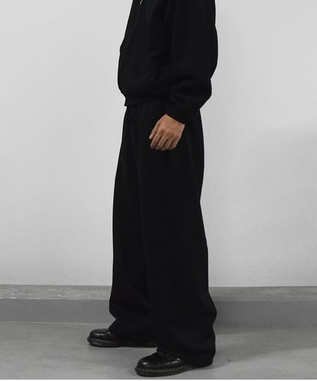 Los Angeles apparel 10oz Open Bottom Sweat Pants Black