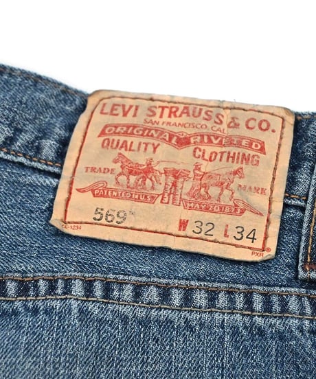 Levi's 569 Denim Pants Cut Off #4258