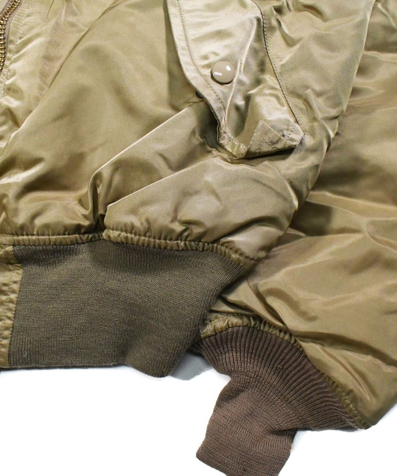 Deadstock GREENBRIER MA-1 Flight Jacket Gold EM