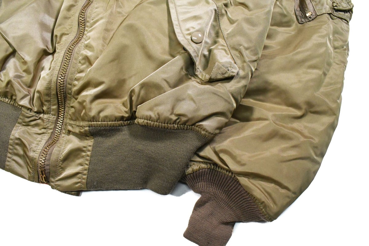 Deadstock GREENBRIER MA-1 Flight Jacket Gold EM