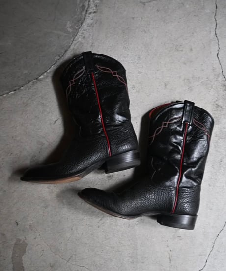 Tony Lama Boots Black  -3