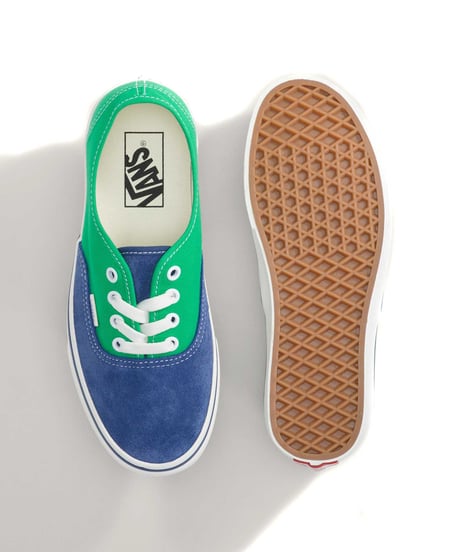 VANS Authentic Primary Navy Suede/Green