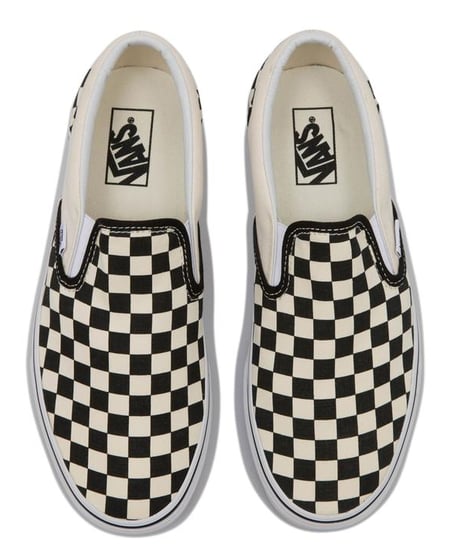 VANS Classic Slip-On Blk/Wht Chk/Wht