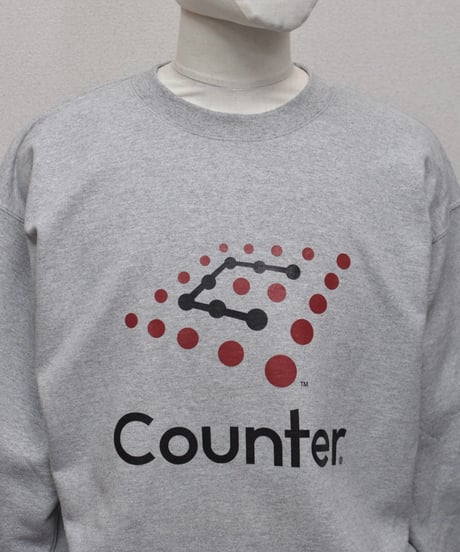 Counter Echomark Dot Crewneck Sweatshirt