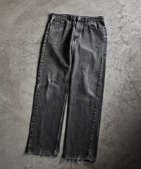 90's Used Levi's 505 Denim Pants Black Made in USA -2