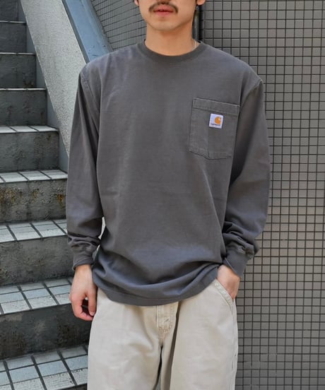 Carhartt Pocket Long Sleeve T-Shirt ー４