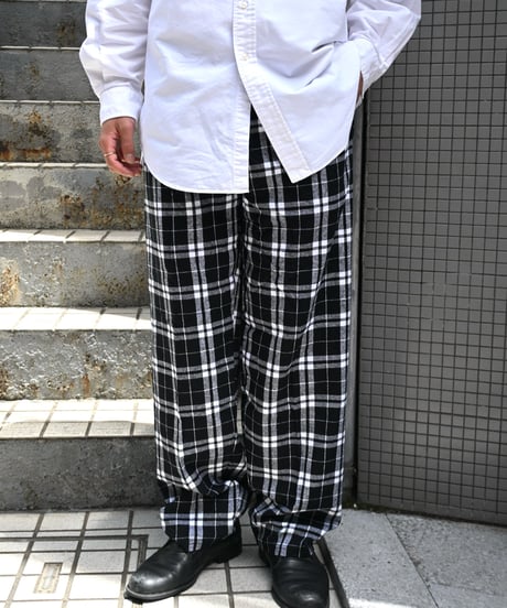 Boxercraft Harley Flannel Pant Black/White Plaid