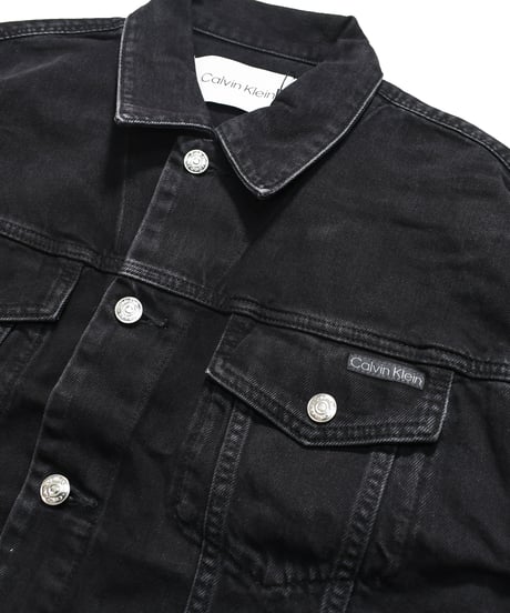 Calvin Klein Trucker Jacket Black