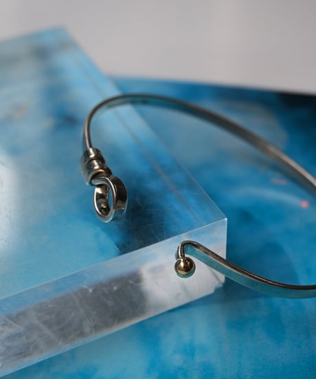 90's Tiffany Hook & Eye Bracelet 18K/Silver