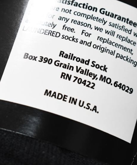 The Railroad Sock 3Pair Crew Socks Black