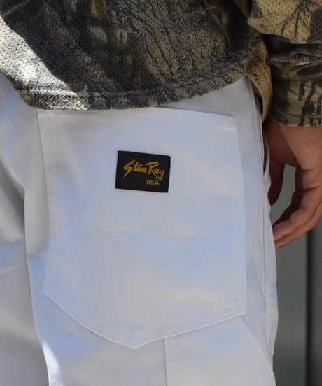 Stan Ray Double Knee Painter Pants White