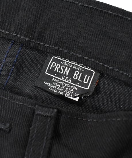 Prison Blues  Relaxed Fit Jeans Black