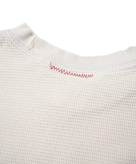 MOOJI MOOJI US Waffle Thermal Shirt Natural
