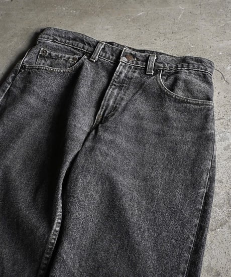 80's Used Levi's 506 Denim Pants Black Made in USA -4