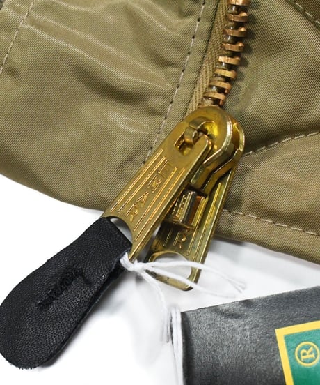 Deadstock GREENBRIER MA-1 Flight Jacket Gold EMAR Zip