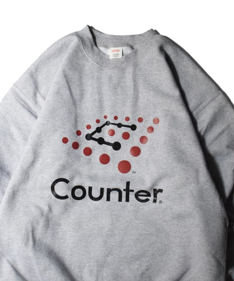 Counter Echomark Dot Crewneck Sweatshirt