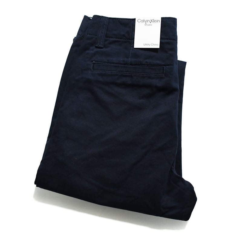 Calvin Klein Utility Chino Pants Navy | COUNTER