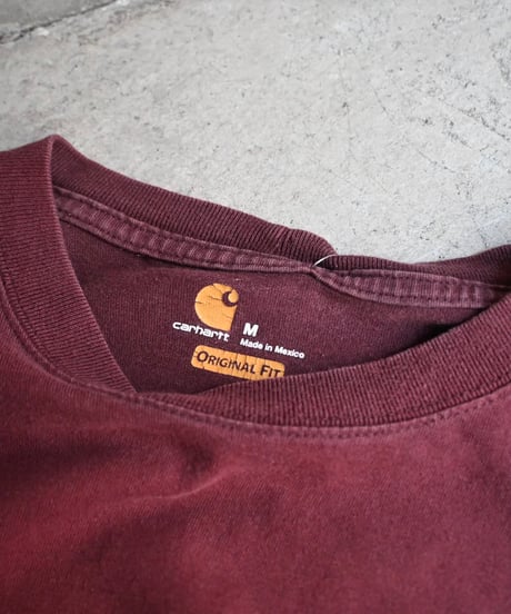 Carhartt Pocket Long Sleeve T-Shirt ー５