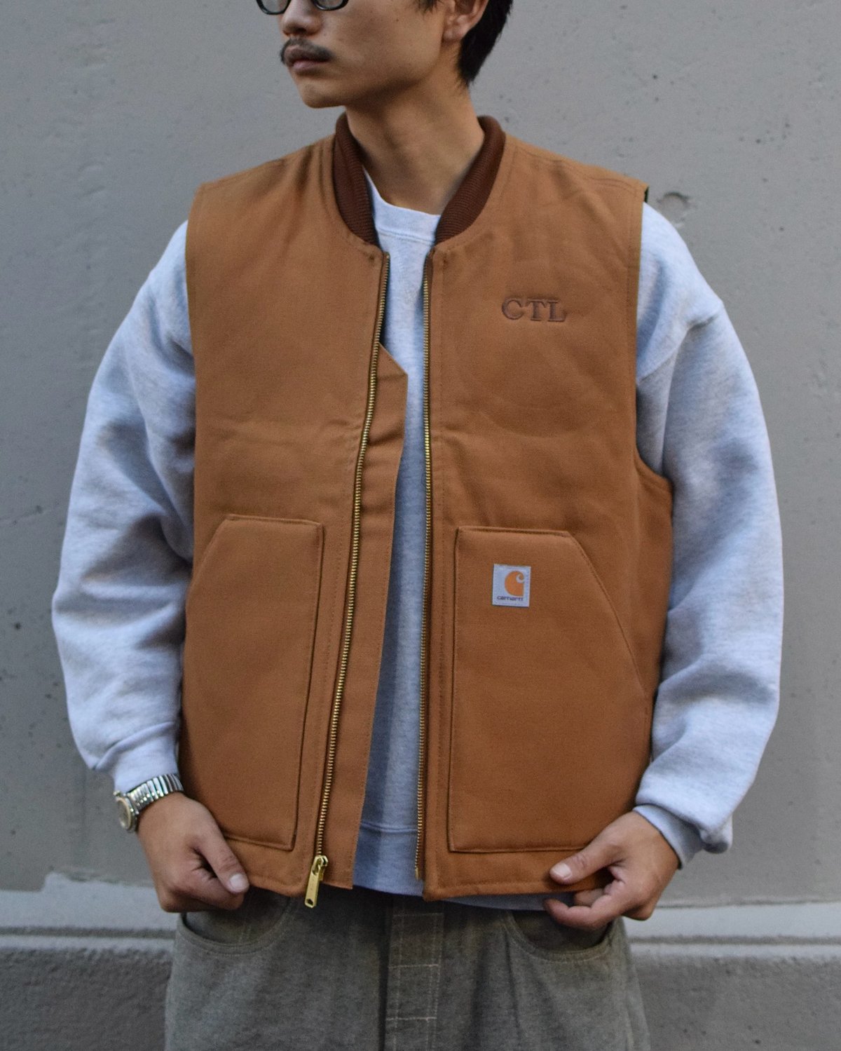 トップス Carhartt Duck Vest Carhartt - Men's Duck Relaxed Fit Vest – Threadfellows