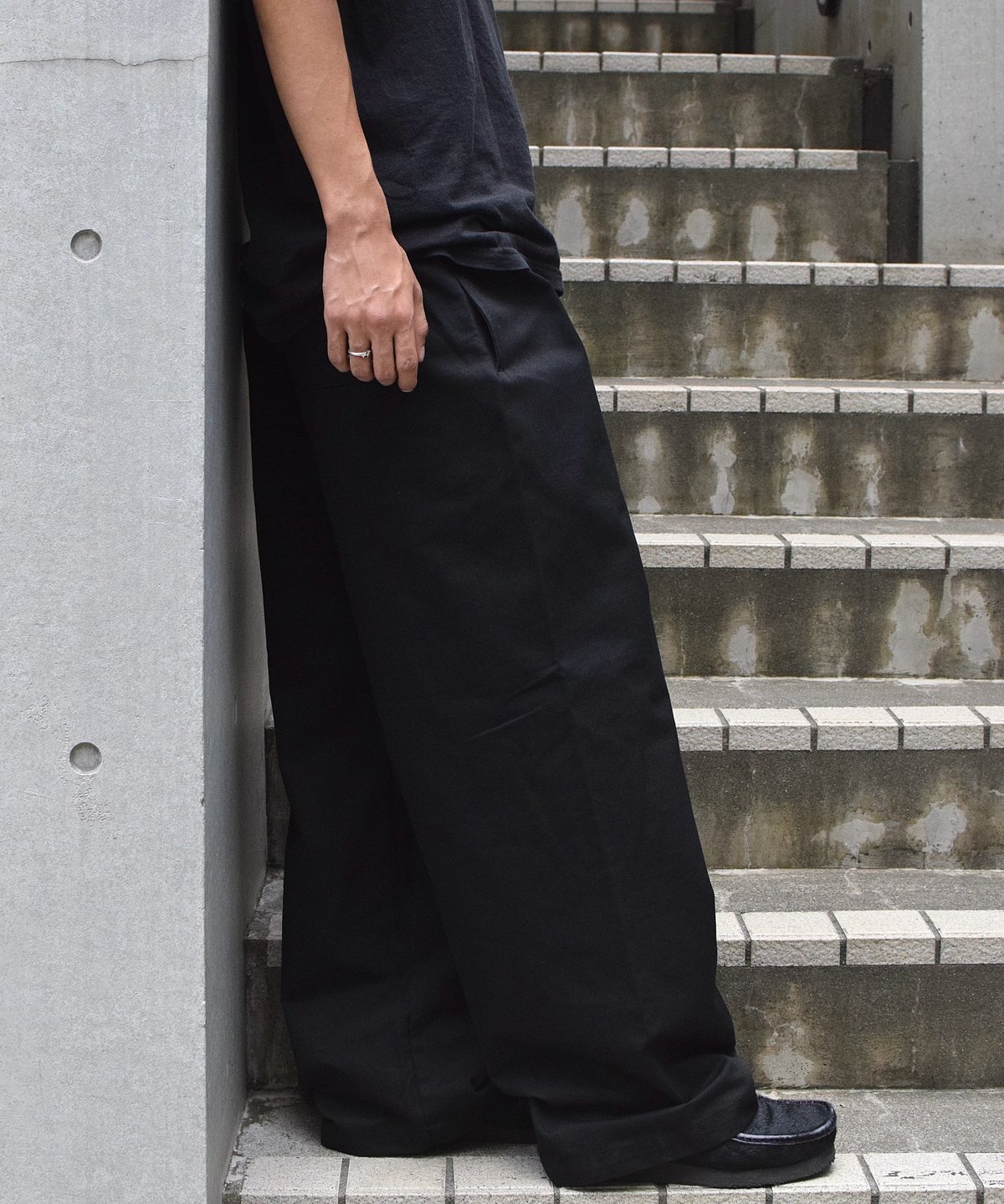 ☆L'Appartement☆ GENTLEMAN PANTS 38 Kasper Women's Petite Tab-Front Trouser Pant, Black, 2P at