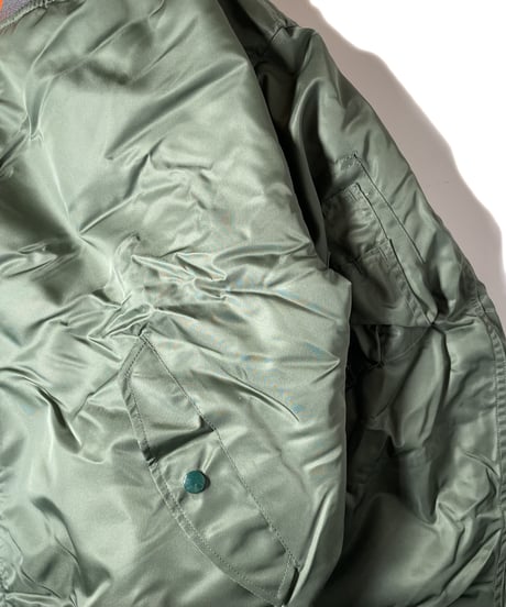 Deadstock GREENBRIER MA-1 Flight Jacket Olive EMAR Zip