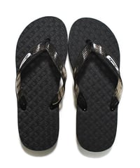 Locals Stripe Slippa Black