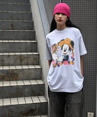 Disney Mickey Print T-Shirt Made in USA -6