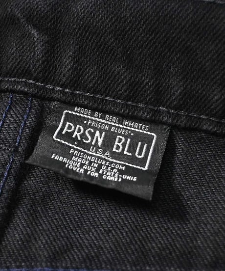 Prison Blues Relaxed Fit Jeans Fade Black