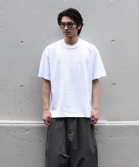 Los Angeles Apparel Garment Dye 8.5oz S/S Wide Tee White