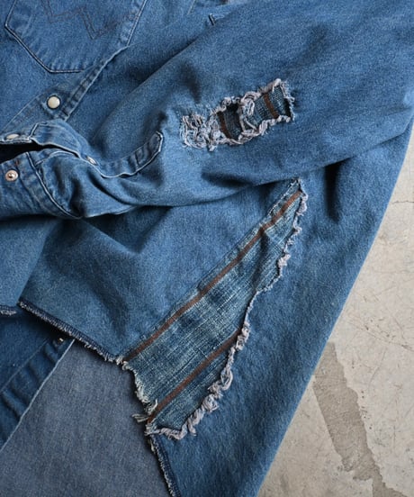 Customized Wrangler Denim Western Shirt - 2