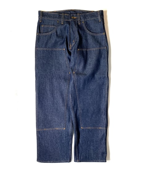 Prison Blues Double Knee Work Jean Rigid