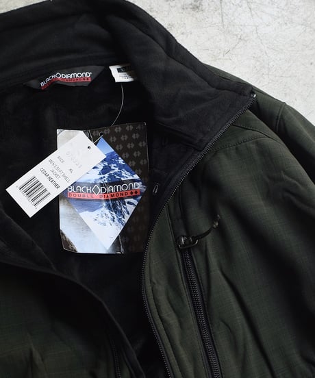 Deadstock Black Diamond Soft Shell jacket Olive -1