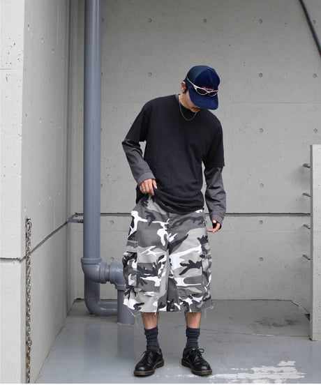 Remake City Camo Combat Jorts