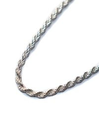 Italian Silver Necklace Screw