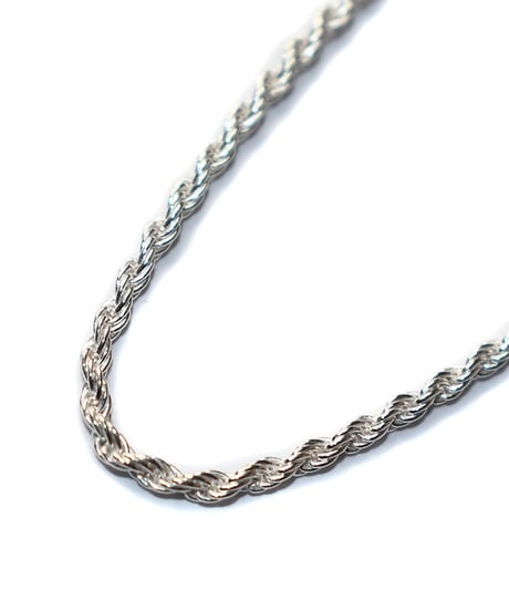 Italian Silver Necklace Screw