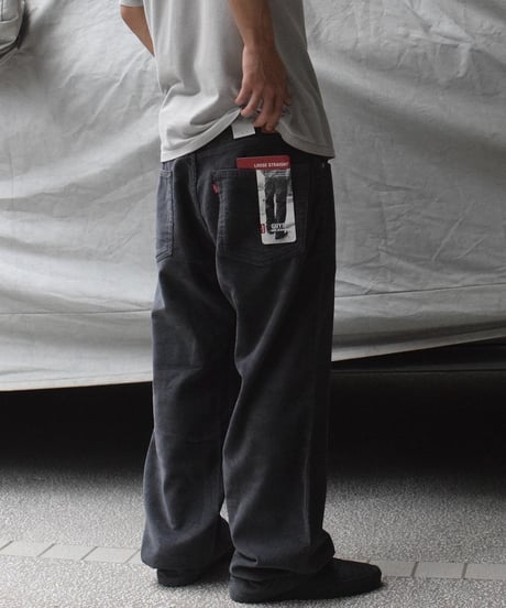 Deadstock Levi’s 569 Corduroy Pants Charcoal