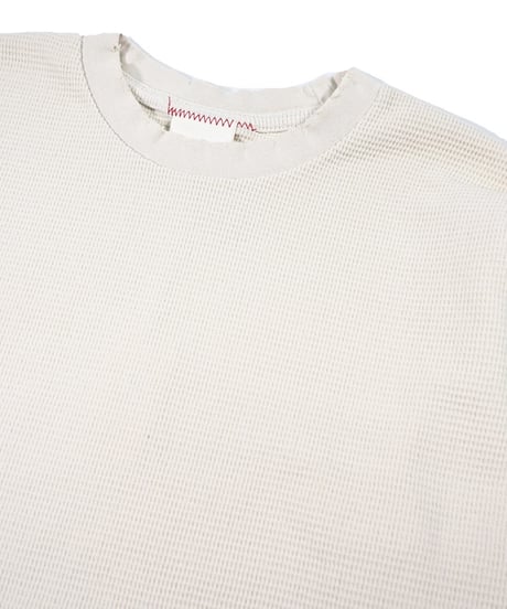 MOOJI MOOJI US Waffle Thermal Shirt Natural