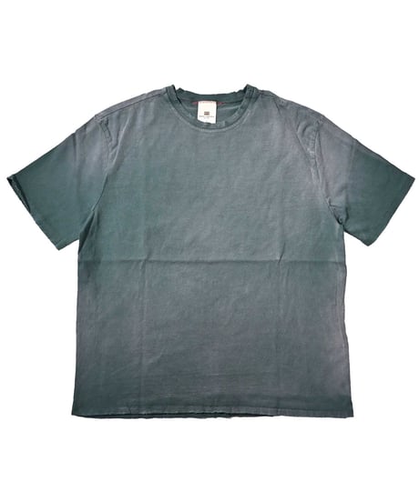 MOOJI MOOJI US Single Stitched T-Shirt Sun Fade Enamel Green