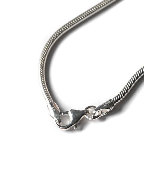 Italian Silver Necklace Snake