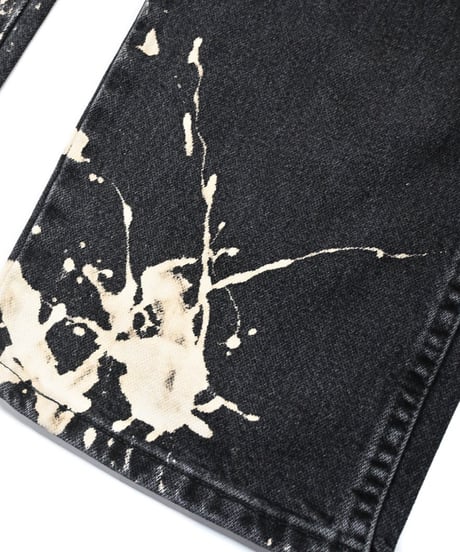 Wrangler 13MWZ Bleached Original Cowboy Cut Jeans Sulfur Black