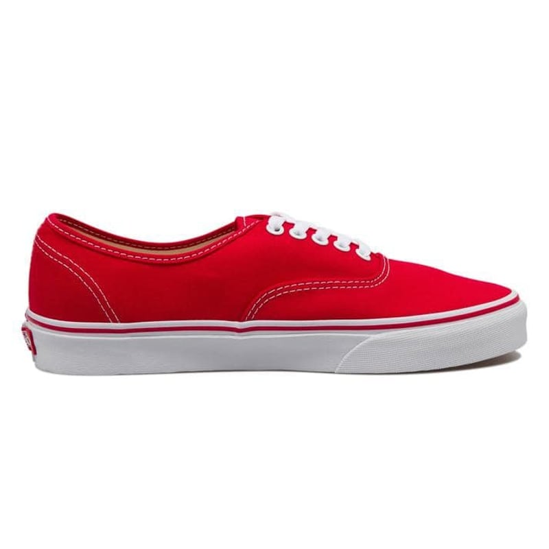 Vans authentic red mens on sale