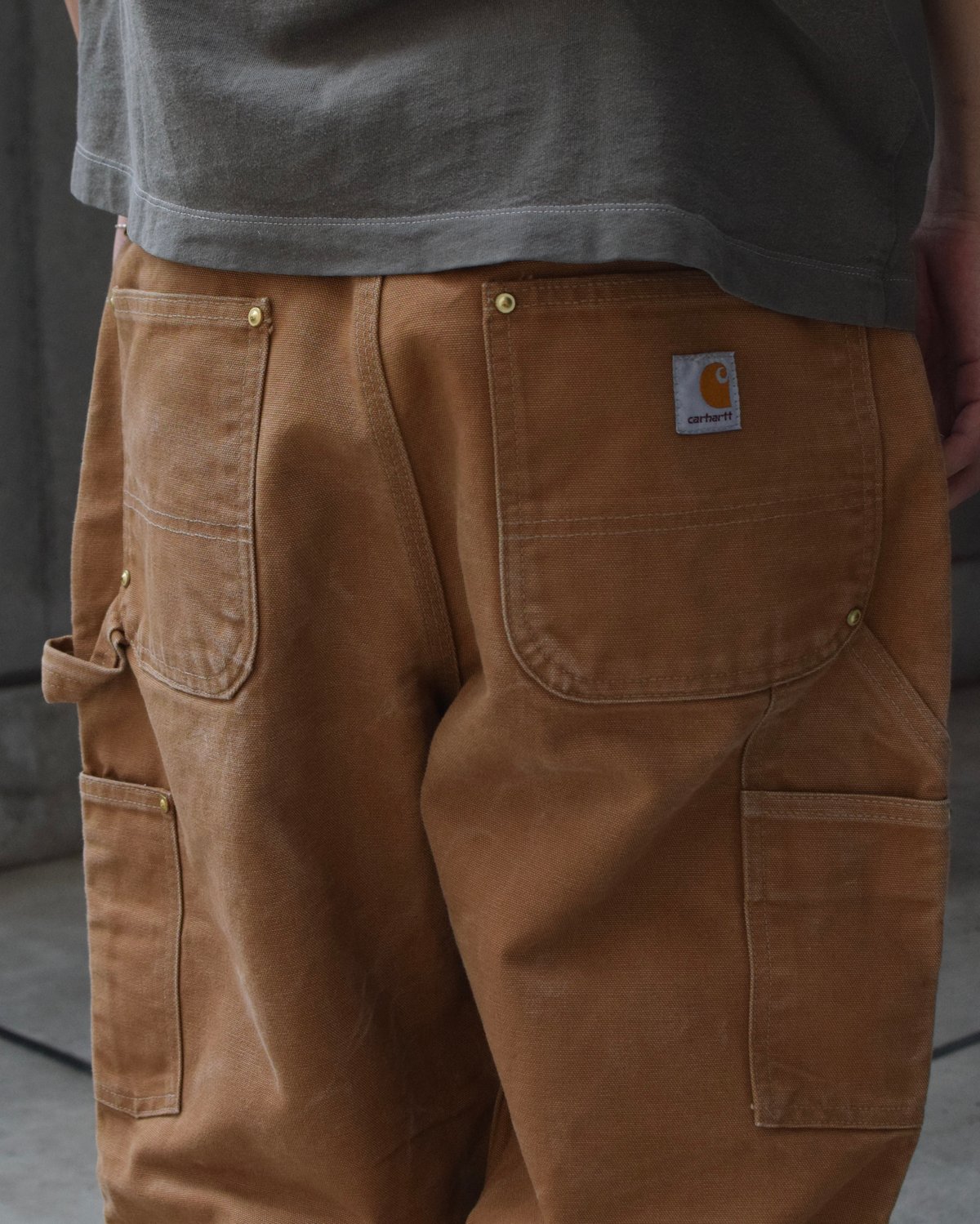 carhartt duck double knee pant 34 ダブルニー Men's Utility Double-Knee Pant - Loose Fit - Firm Duck