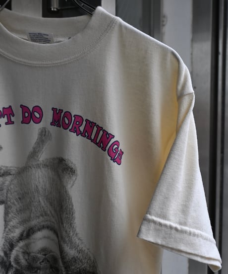 I don't do morning T-Shirt Made in USA -5