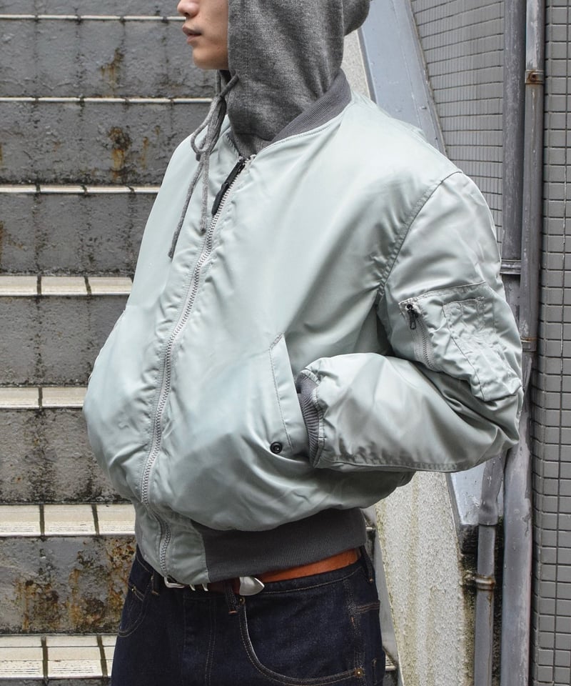 Deadstock GREENBRIER MA-1 Flight Jacket Sage EM