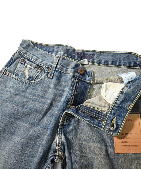 00s Deadstock Levi's 527 Denim Pants Low Boot Cut #4490