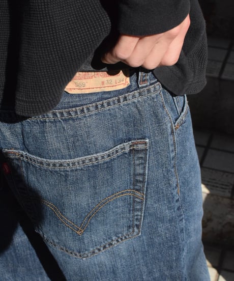 Levi's 569 Denim Pants Cut Off #4258