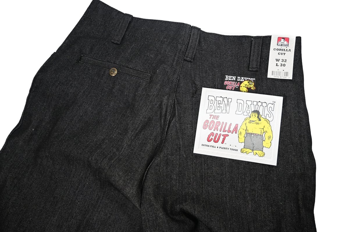 BEN DAVIS GORILLA CUT 黒 USA GORILLA CUT (BLACK) – ベンデイビス公式通販サイト