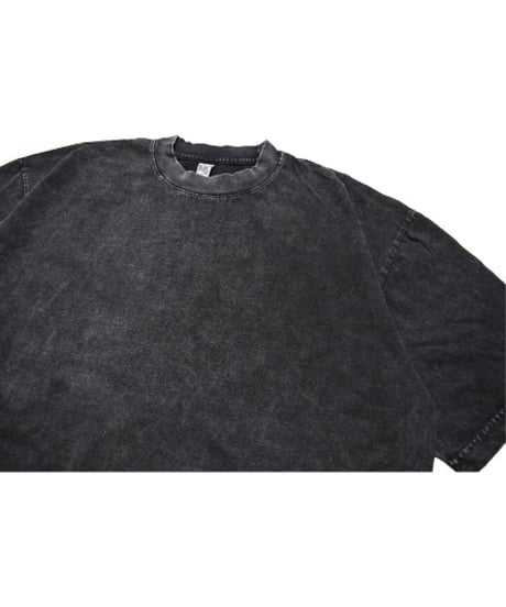 Los Angeles Apparel Mineral Wash 6.5oz S/S Tee Carbon Black