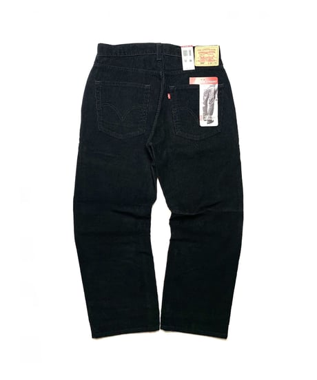 Deadstock Levi's 569 Corduroy Pants Black